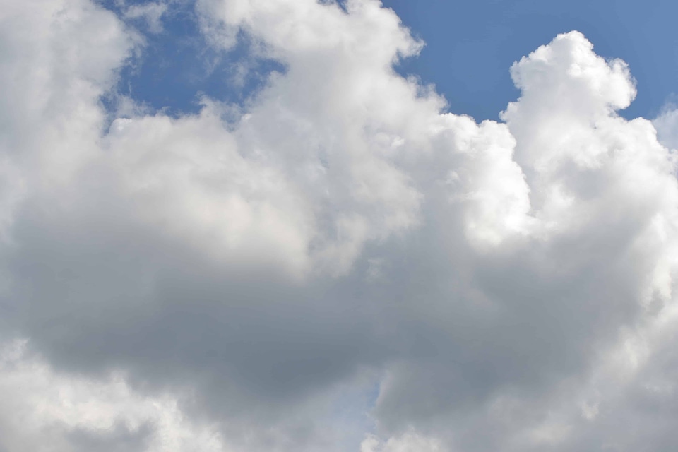 Air atmosphere blue