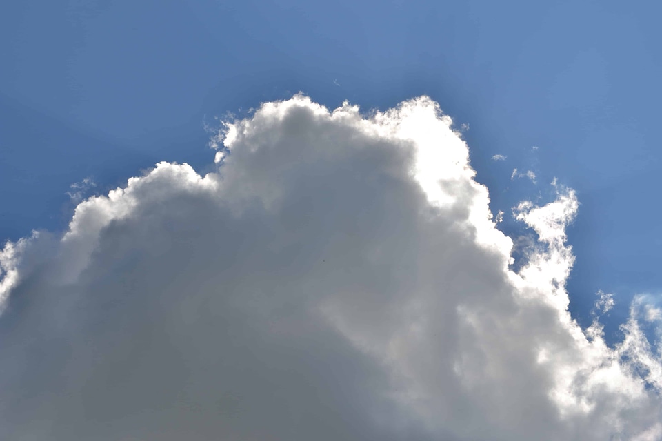 Air atmosphere blue