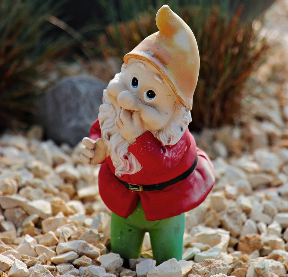 Beard colorful doll
