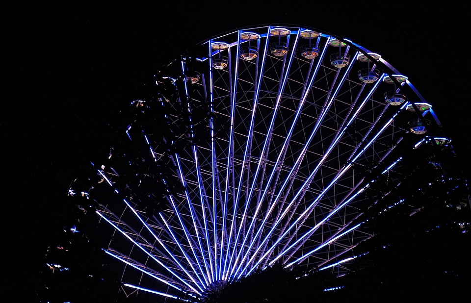 Carnival circus dark