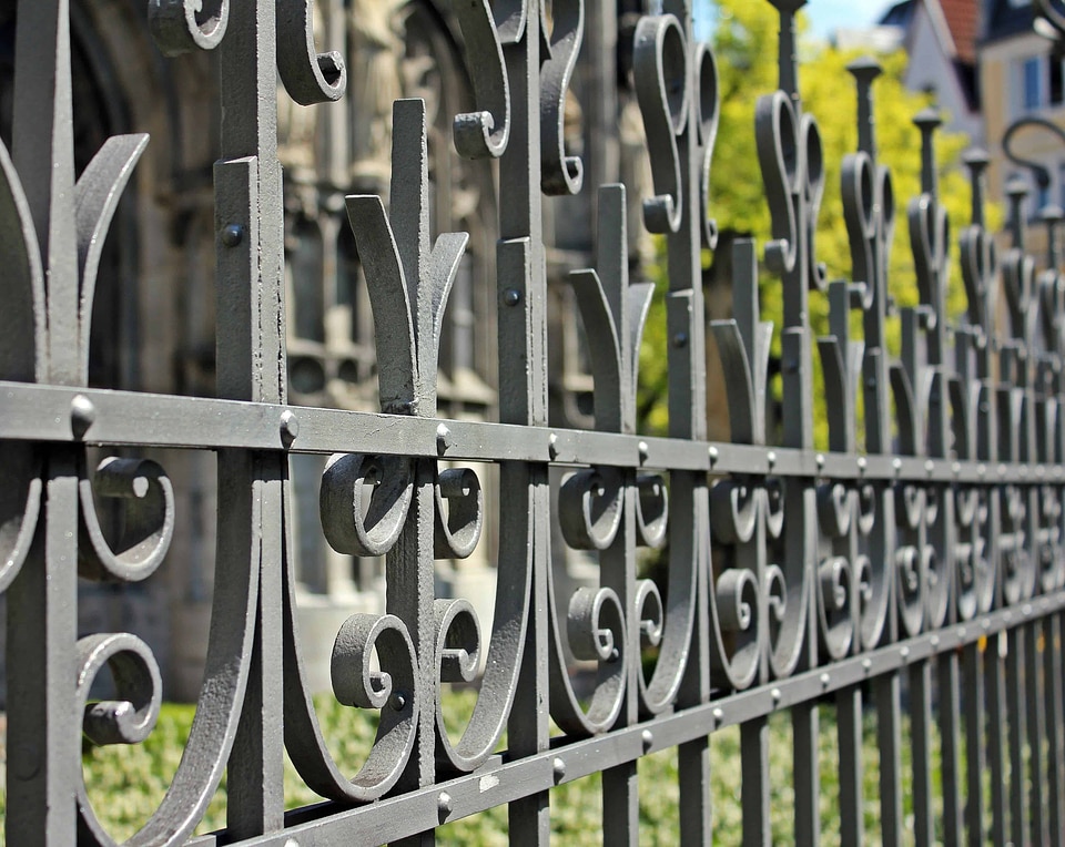 Cast Iron design fence