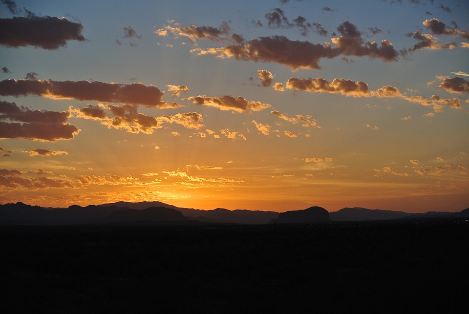 Sunset sun outdoor photo