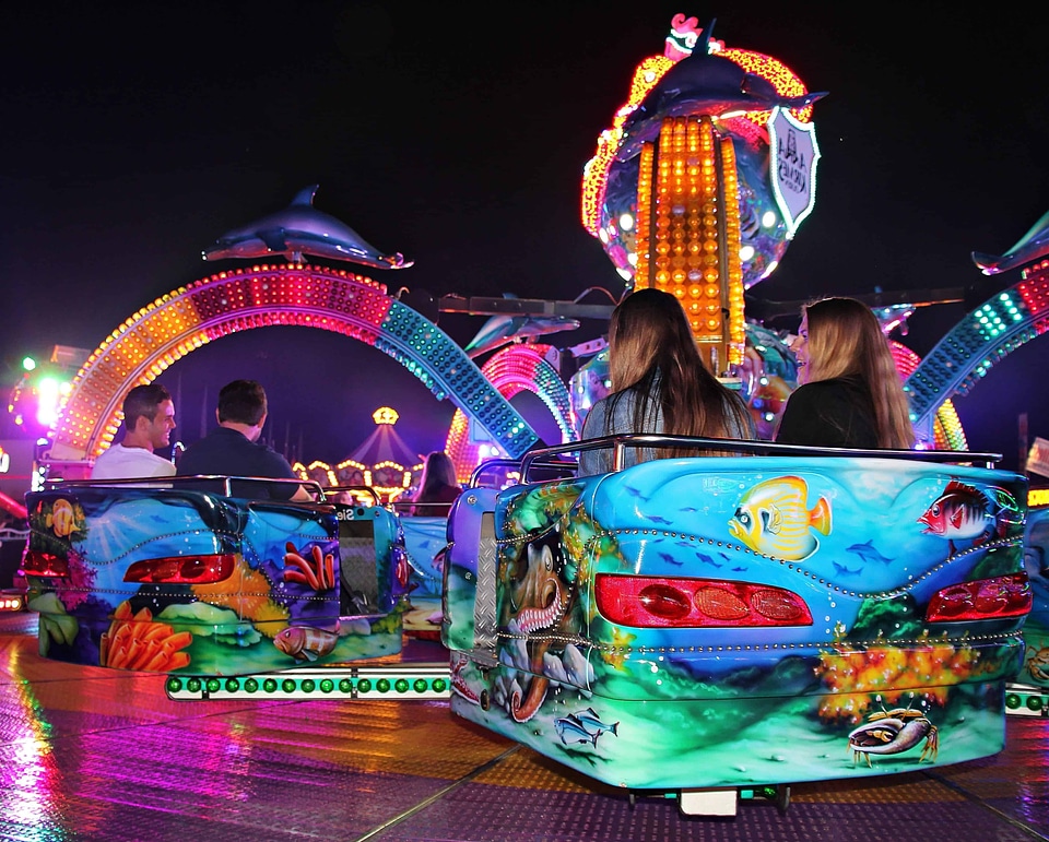 Amusement carnival circus
