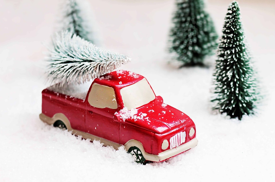 Automobile car red