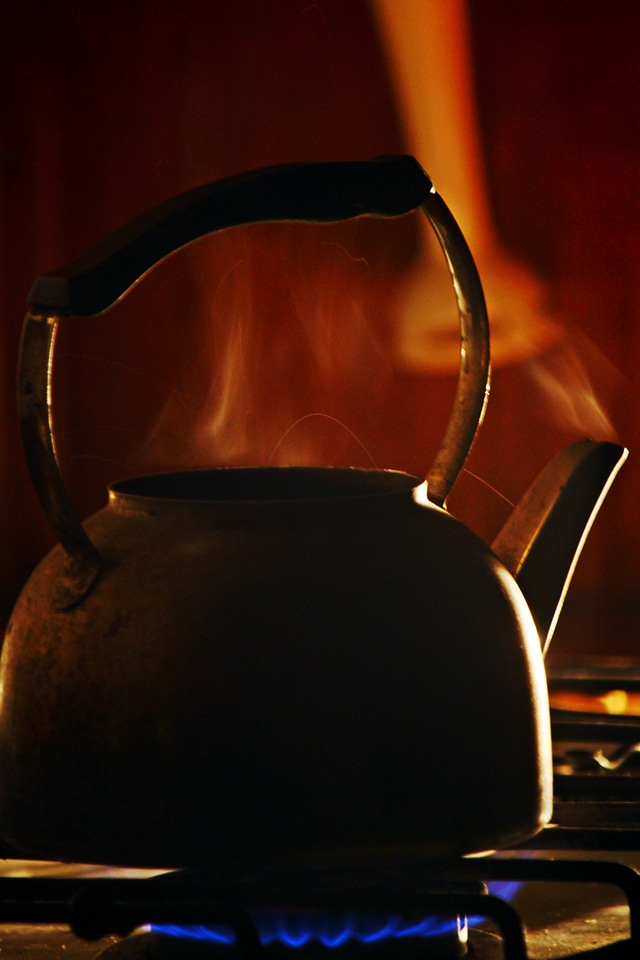 Water steam hot