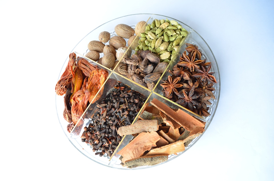 Food ingredients cooking