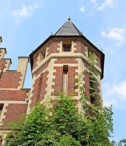 Architecture brick castle photo