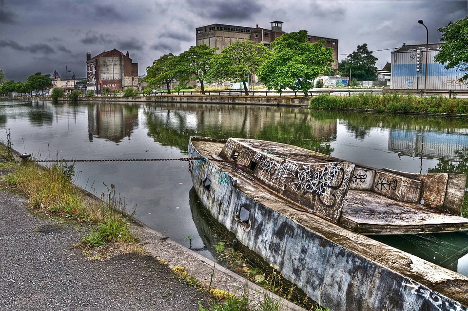 Architecture beautiful photo boat