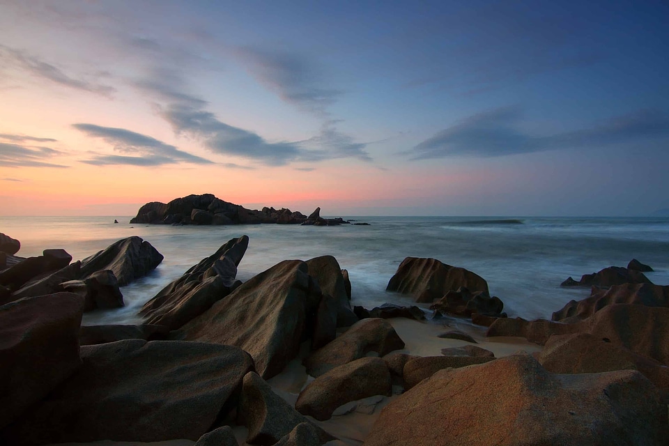 Bay beach beautiful photo
