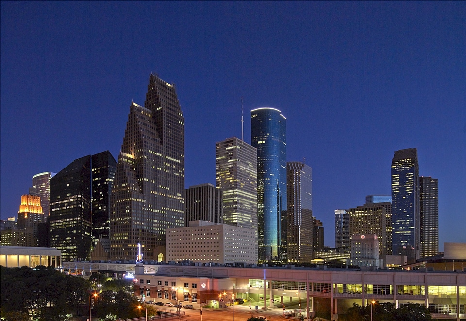 Downtown cityscape texas