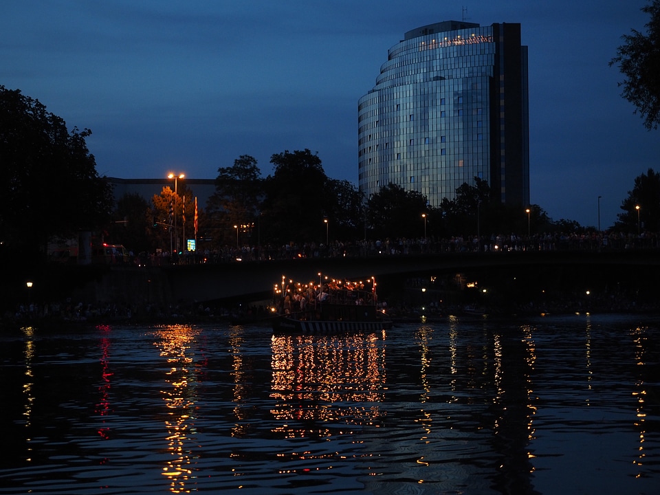 Festival of lights river water