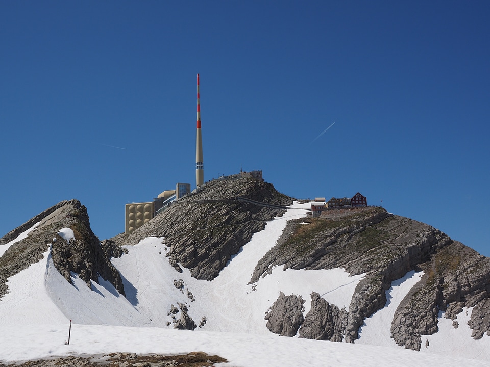 Alpine snow swiss alps