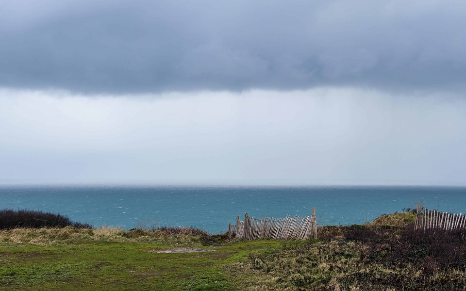 Beach cloud coast