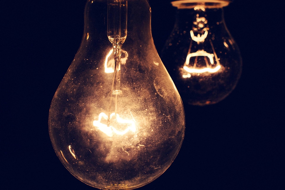 Dark electricity glass