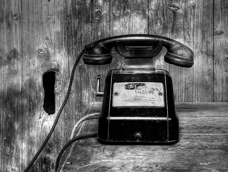 Antique black and white classic