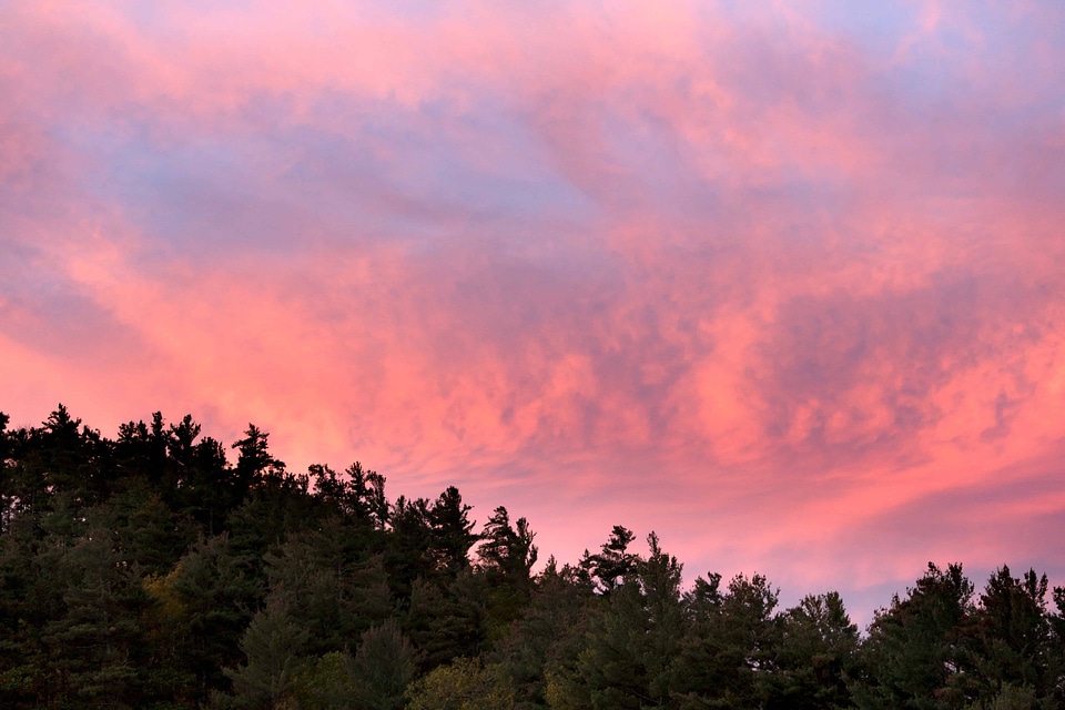 Atmosphere cloud dawn photo