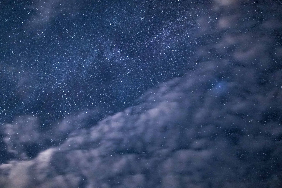 Abstract astronomy cloud