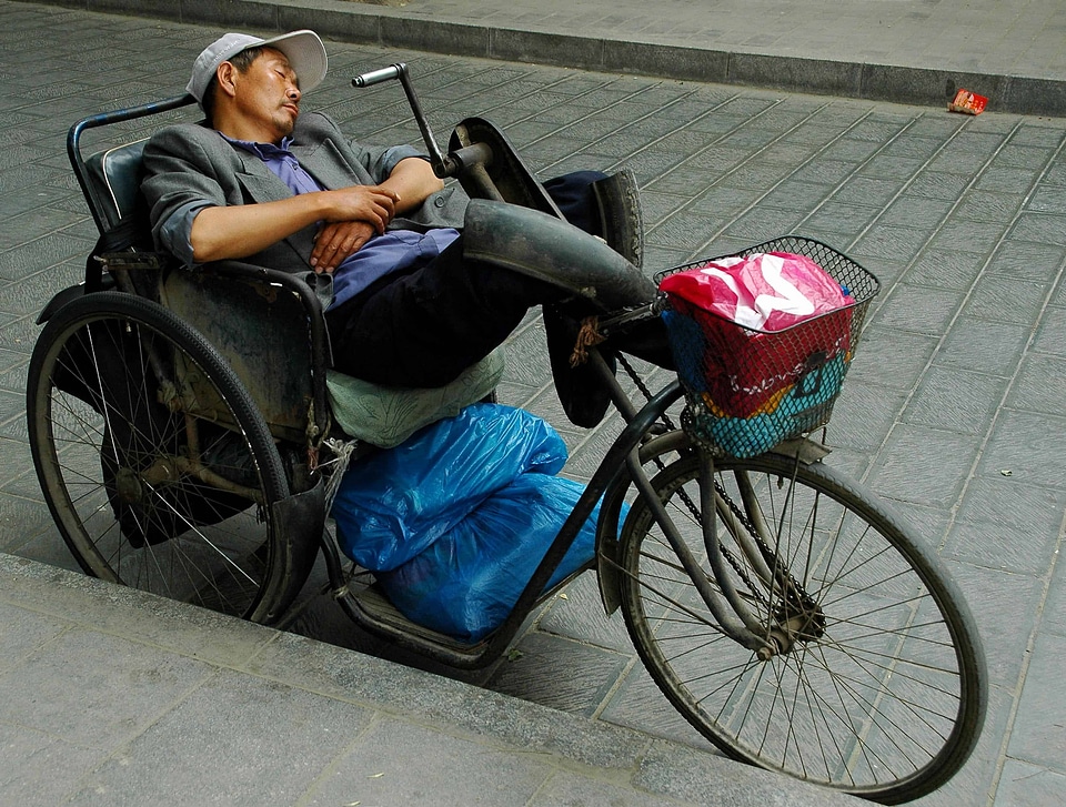 Architecture bicycle house photo