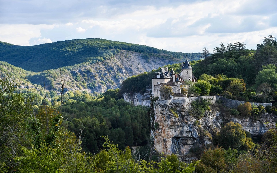 Architecture beautiful photo castle