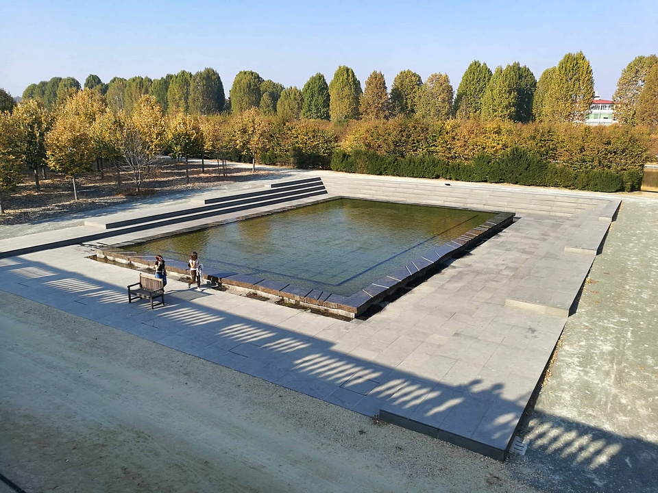 Blue Sky cloud concrete