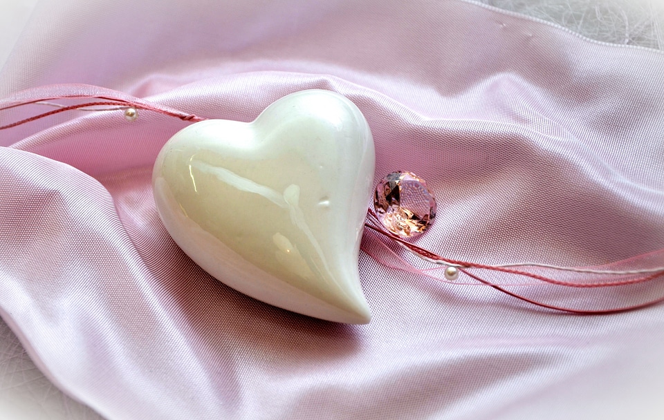 Natural pink wedding luck