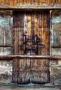 Door iron metal photo