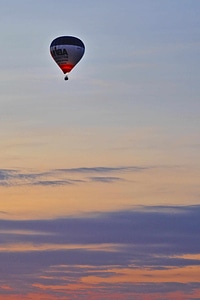 Balloon cloud dusk photo