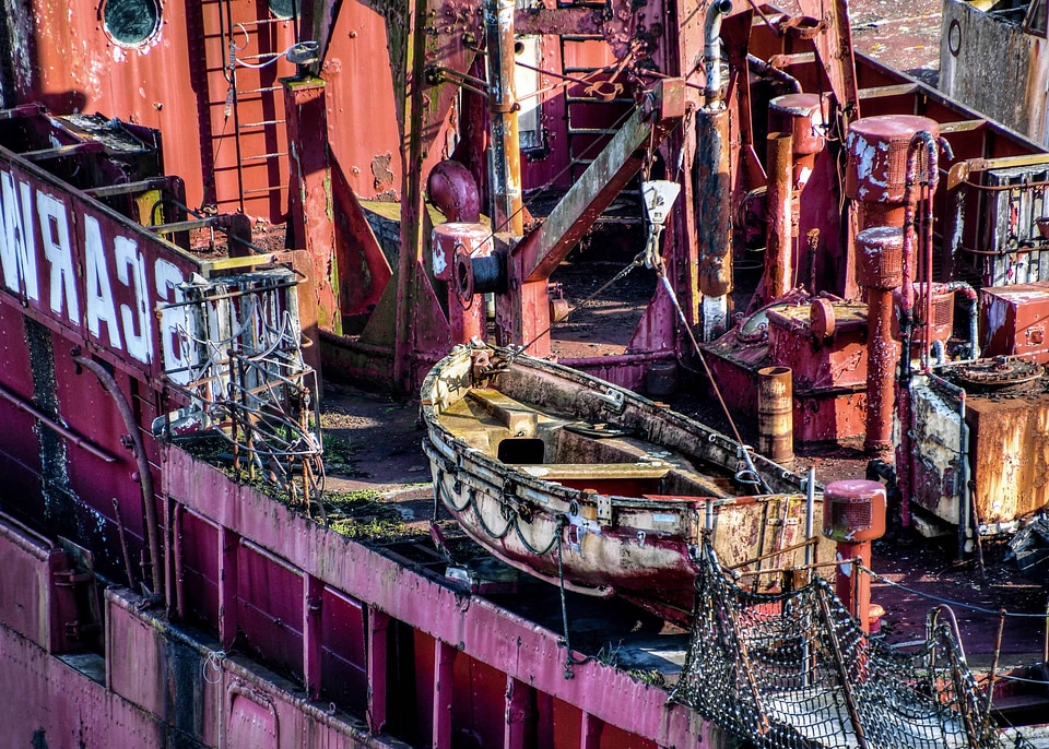Boat factory industrial