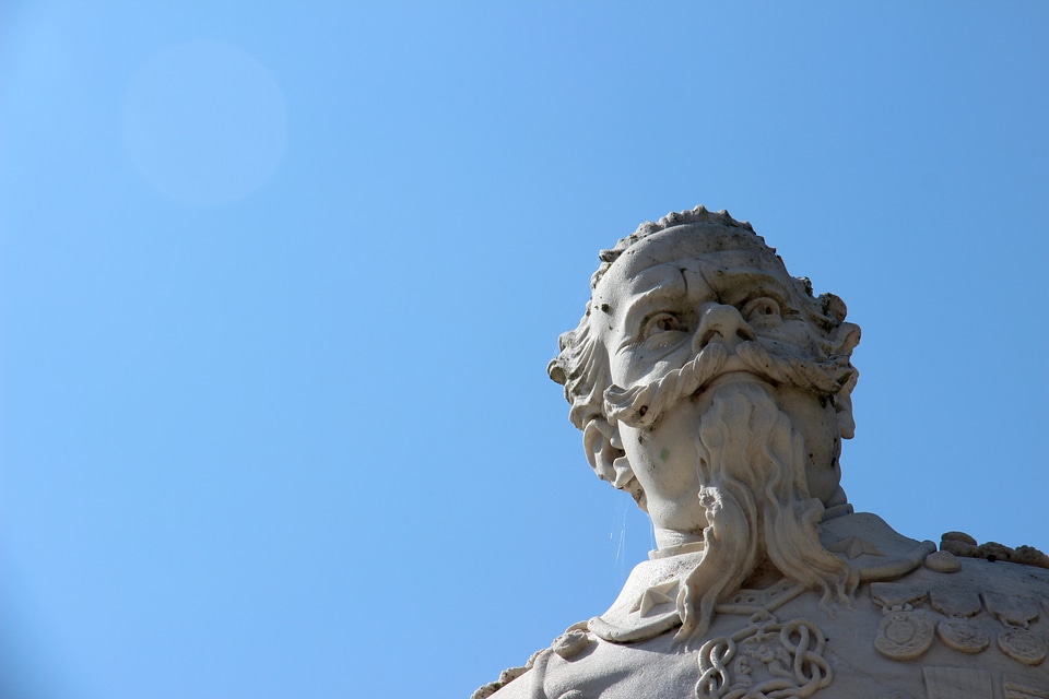 Figure sculpture stone