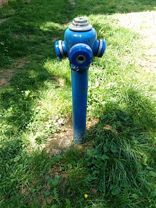 Blue environment fire