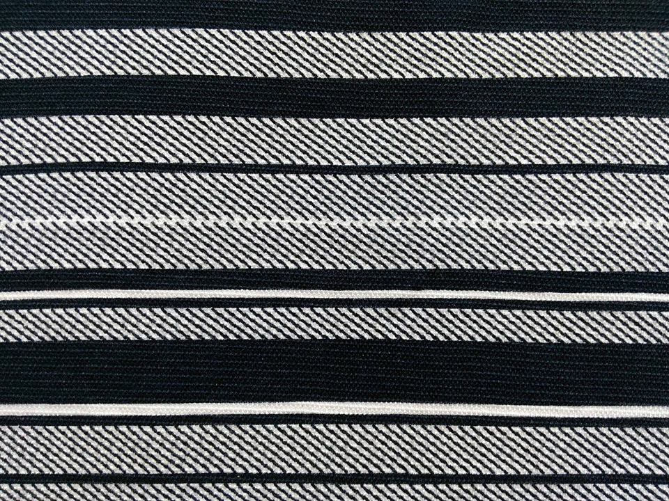 Abstract black and white cloth