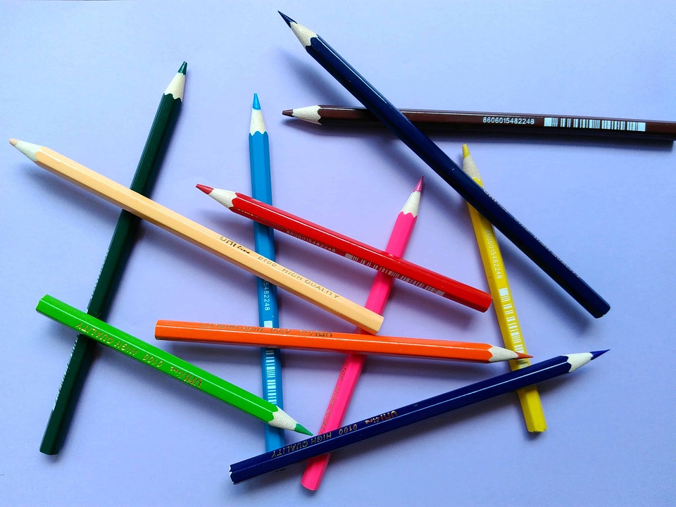 College crayon creativity