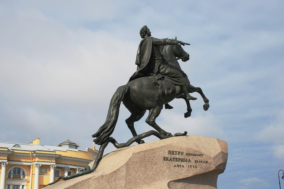 Monument equestrian horse