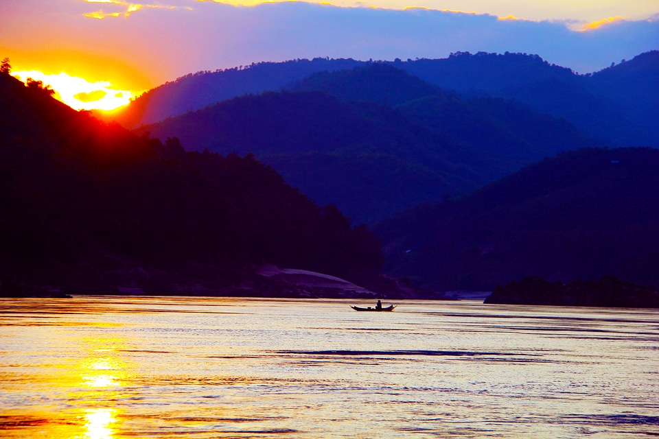 Nature sun evening