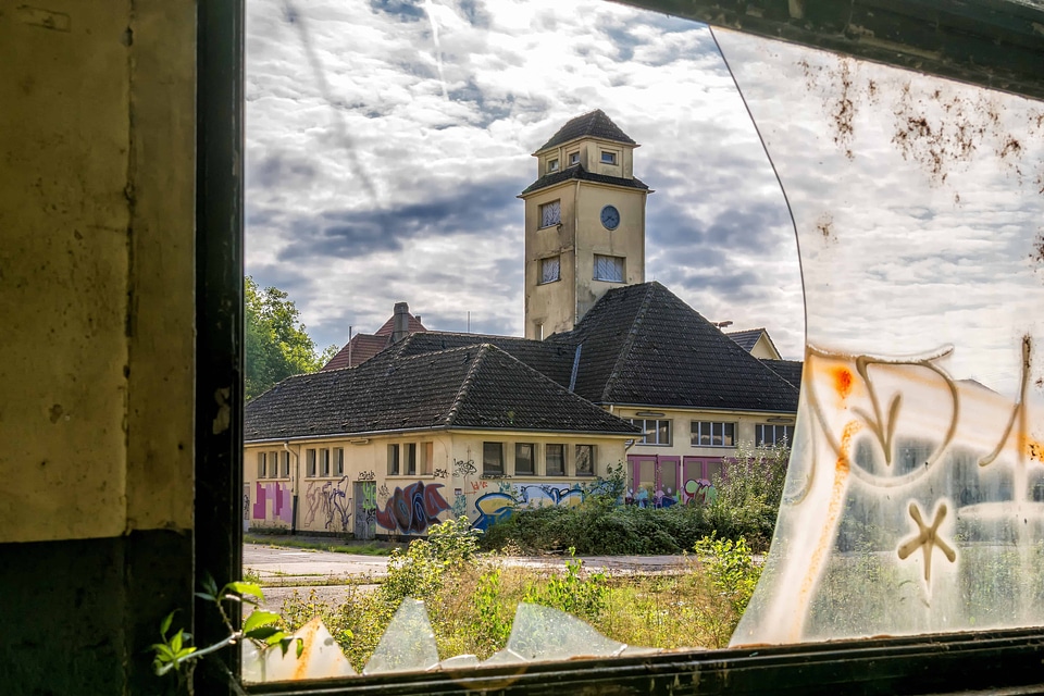 Architecture building glass