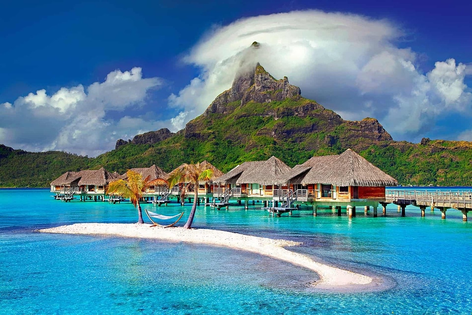 Bay beach beautiful image