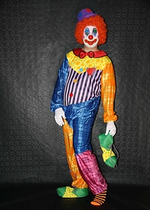 Carnival circus clown photo