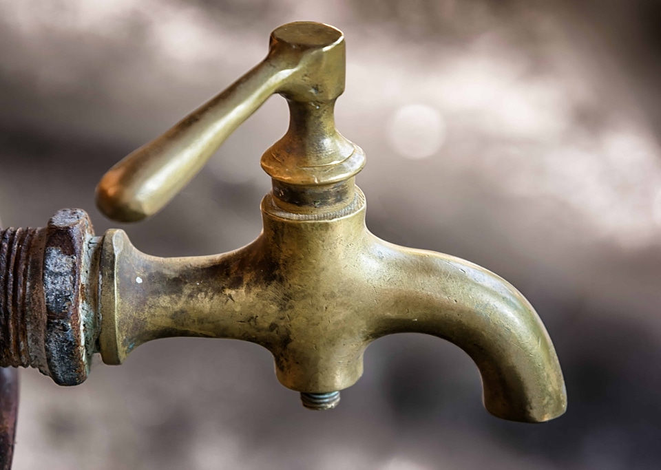 Brass detail faucet