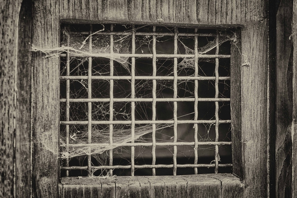 Architecture black black and white