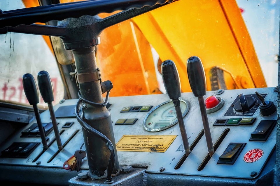 Control instrument steering wheel