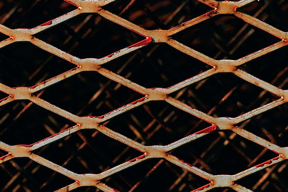 Dark design fence