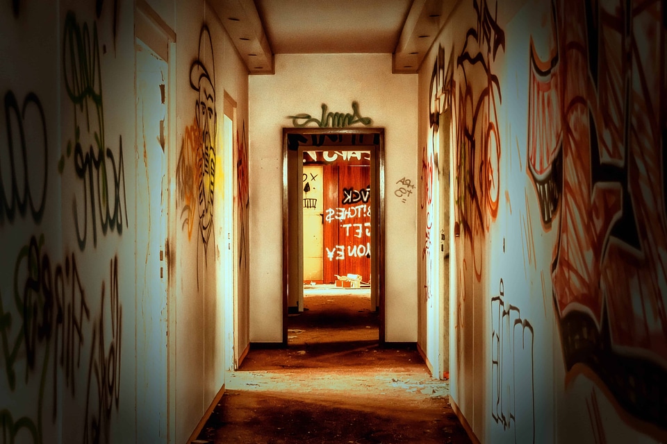 Architecture door house