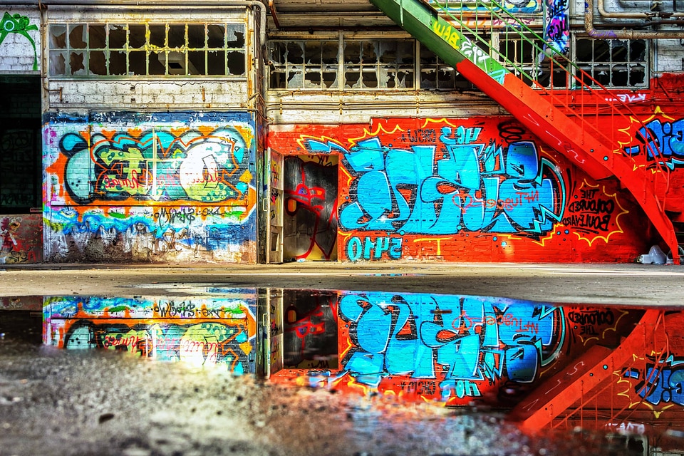 Abandoned factory industrial
