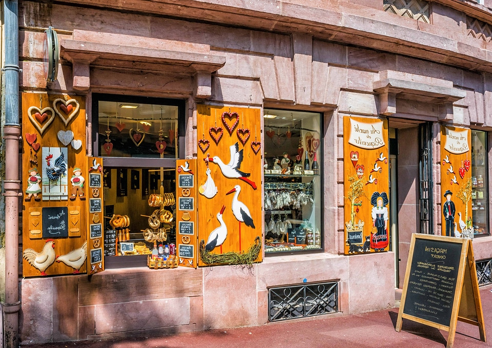 Architecture door facade