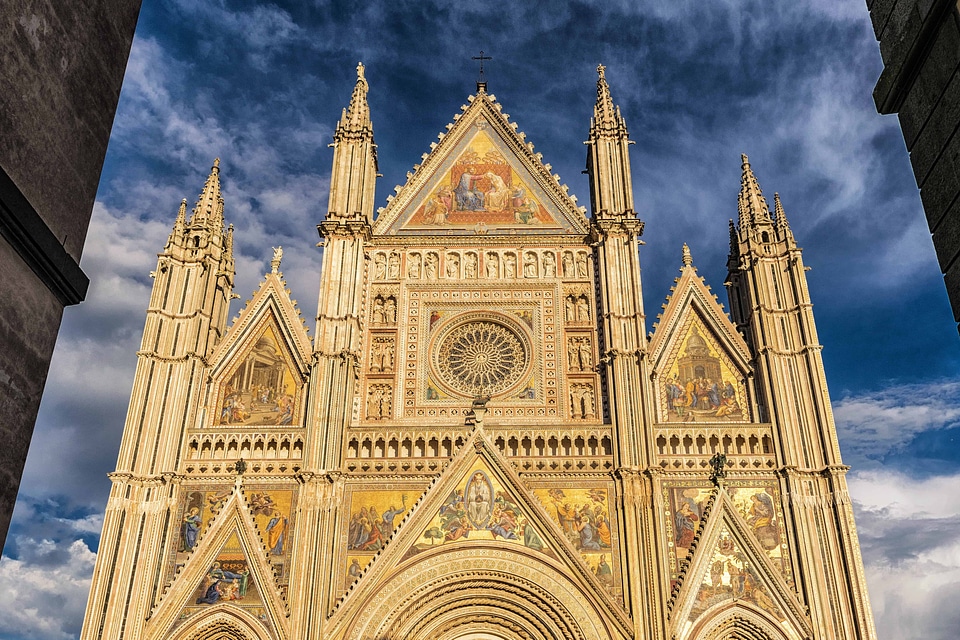 Ancient architecture cathedral