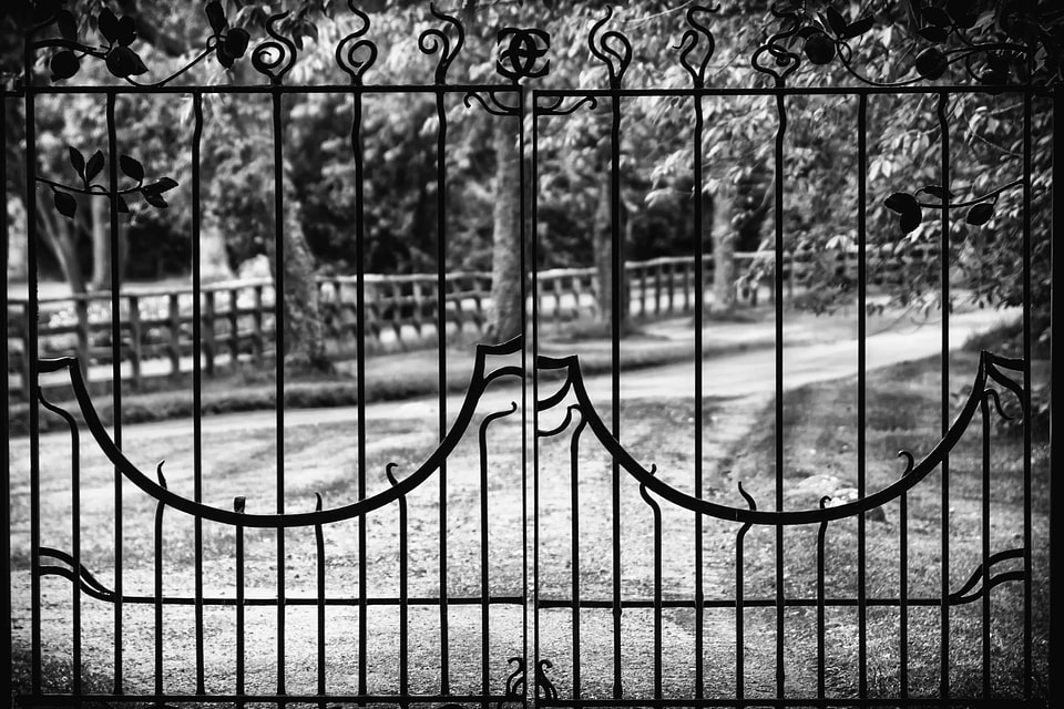 Black And White cage exterior