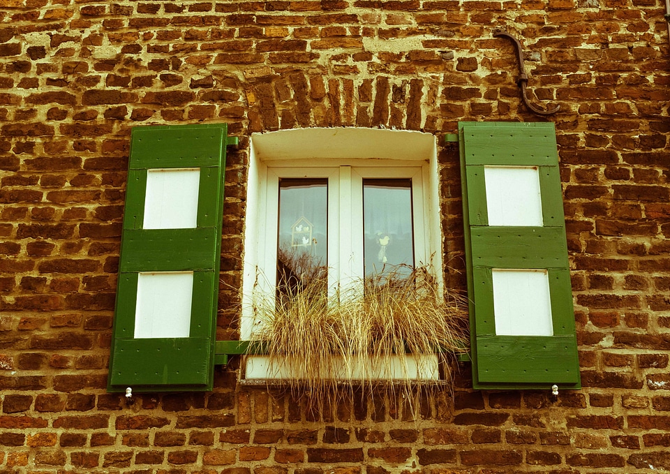 Architecture brick house