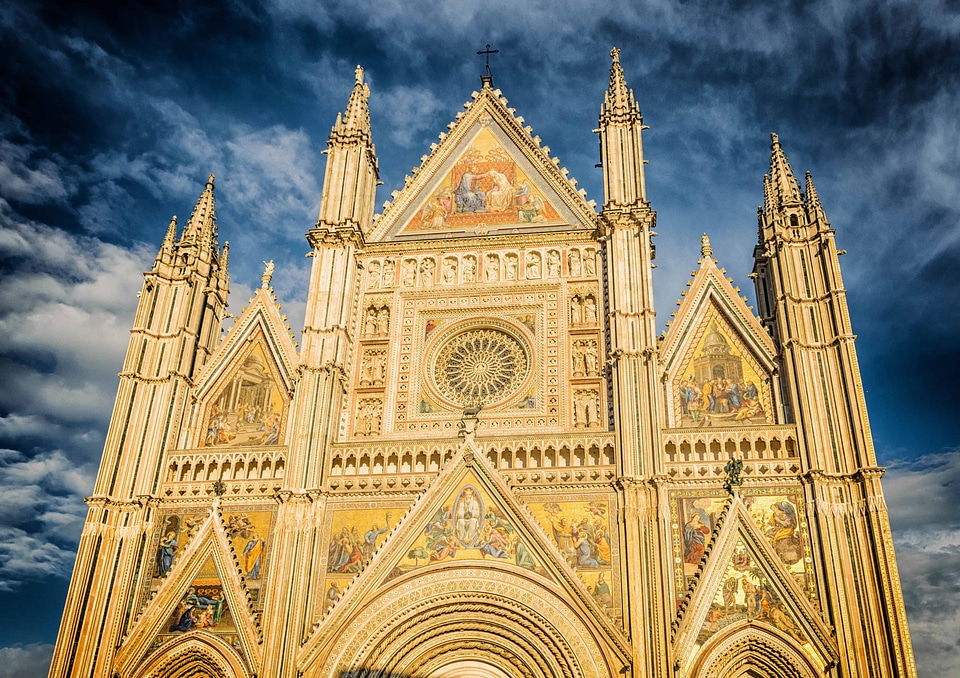 Ancient architecture cathedral