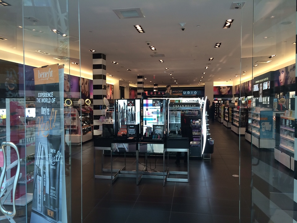 Makeup cosmetics mall
