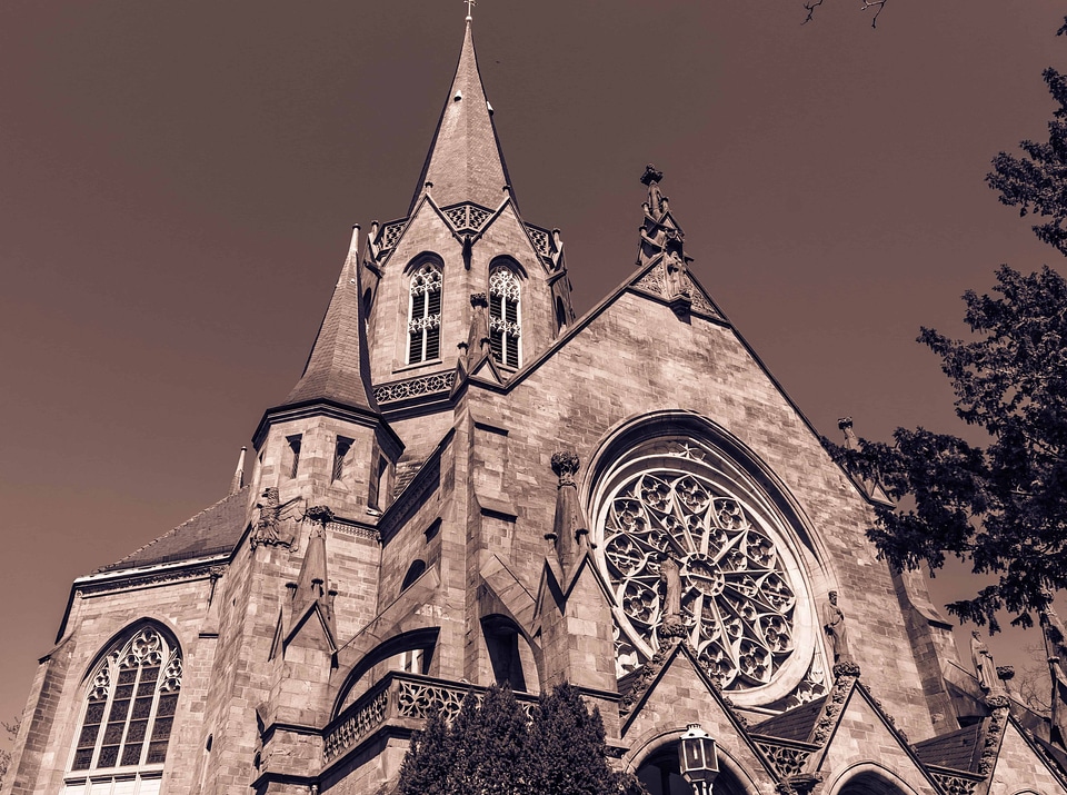Ancient architecture cathedral